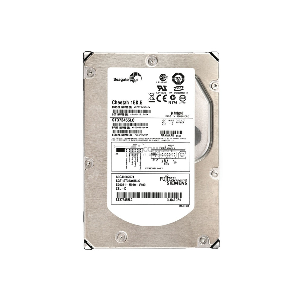 A3C40082574 FUJITSU HARD DRIVE 73GB 15K 3.5U320 SCSI